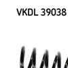 SKF Suspension Spring VKDL 39038