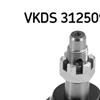 SKF Suspension Ball Joint VKDS 312509