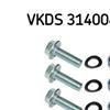 SKF Suspension Ball Joint VKDS 314004