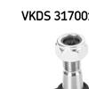 SKF Suspension Ball Joint VKDS 317001