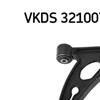 SKF Wishbone Track Control Arm VKDS 321007