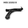 SKF Control ArmTrailing Arm wheel suspension VKDS 321015 B