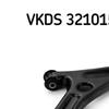 SKF Control ArmTrailing Arm wheel suspension VKDS 321015 B