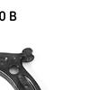 SKF Control ArmTrailing Arm wheel suspension VKDS 321090 B