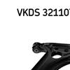 SKF Wishbone Track Control Arm VKDS 321107 B