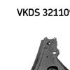 SKF Wishbone Track Control Arm VKDS 321109 B