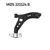 SKF Control ArmTrailing Arm wheel suspension VKDS 321124 B