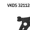 SKF Control ArmTrailing Arm wheel suspension VKDS 321124 B