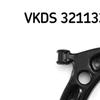 SKF Control ArmTrailing Arm wheel suspension VKDS 321133