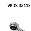 SKF Control ArmTrailing Arm wheel suspension VKDS 321135