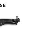 SKF Control ArmTrailing Arm wheel suspension VKDS 321526 B