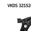 SKF Control ArmTrailing Arm wheel suspension VKDS 321526