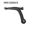 SKF Wishbone Track Control Arm VKDS 322026 B