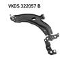 SKF Wishbone Track Control Arm VKDS 322057 B