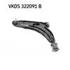 SKF Wishbone Track Control Arm VKDS 322091 B