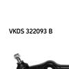 SKF Wishbone Track Control Arm VKDS 322093 B