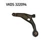 SKF Control ArmTrailing Arm wheel suspension VKDS 322094