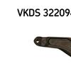 SKF Control ArmTrailing Arm wheel suspension VKDS 322094