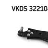 SKF Control ArmTrailing Arm wheel suspension VKDS 322104 B