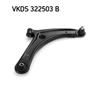 SKF Control ArmTrailing Arm wheel suspension VKDS 322503 B