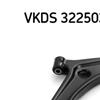 SKF Control ArmTrailing Arm wheel suspension VKDS 322503 B