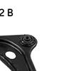 SKF Wishbone Track Control Arm VKDS 323002 B