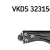 SKF Control ArmTrailing Arm wheel suspension VKDS 323156 B