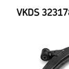 SKF Control ArmTrailing Arm wheel suspension VKDS 323178 B