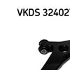 SKF Wishbone Track Control Arm VKDS 324027 B