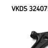 SKF Control ArmTrailing Arm wheel suspension VKDS 324075 B