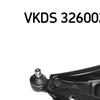 SKF Wishbone Track Control Arm VKDS 326002 B