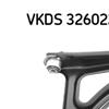 SKF Wishbone Track Control Arm VKDS 326022 B