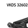 SKF Wishbone Track Control Arm VKDS 326024 B