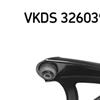 SKF Wishbone Track Control Arm VKDS 326039 B