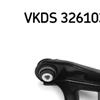 SKF Control ArmTrailing Arm wheel suspension VKDS 326103 B