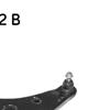 SKF Wishbone Track Control Arm VKDS 328072 B