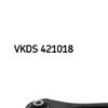 SKF Control ArmTrailing Arm wheel suspension VKDS 421018