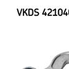 SKF Control ArmTrailing Arm wheel suspension VKDS 421040