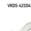 SKF Control ArmTrailing Arm wheel suspension VKDS 421043