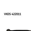 SKF Control ArmTrailing Arm wheel suspension VKDS 422011