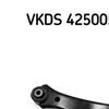 SKF Control ArmTrailing Arm wheel suspension VKDS 425005