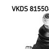 SKF Suspension Ball Joint VKDS 815504