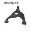 SKF Control ArmTrailing Arm wheel suspension VKDS 821078 B