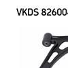 SKF Wishbone Track Control Arm VKDS 826004 B