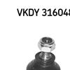 SKF Tie Track Rod End VKDY 316048