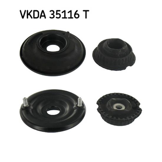 SKF Suspension Top Strut Mounting VKDA 35116 T