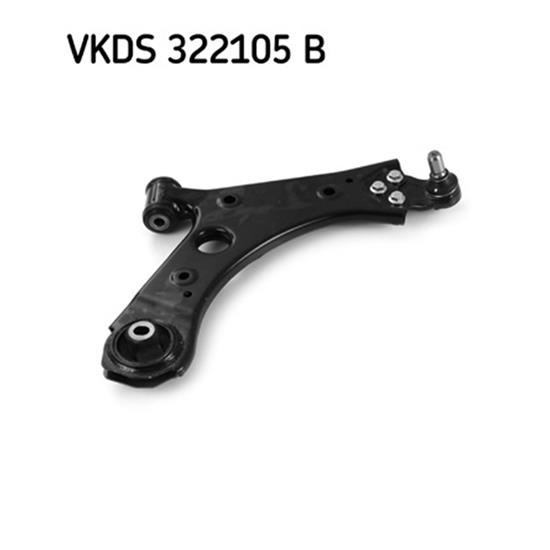 SKF Control ArmTrailing Arm wheel suspension VKDS 322105 B