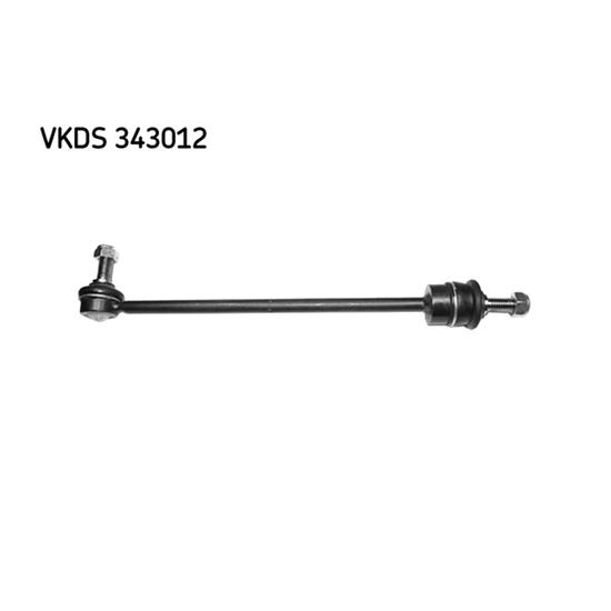 SKF Anti Roll Bar Stabiliser Rod Strut VKDS 343012