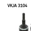 SKF Driveshaft CV Joint Kit VKJA 3104