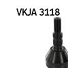 SKF Driveshaft CV Joint Kit VKJA 3118